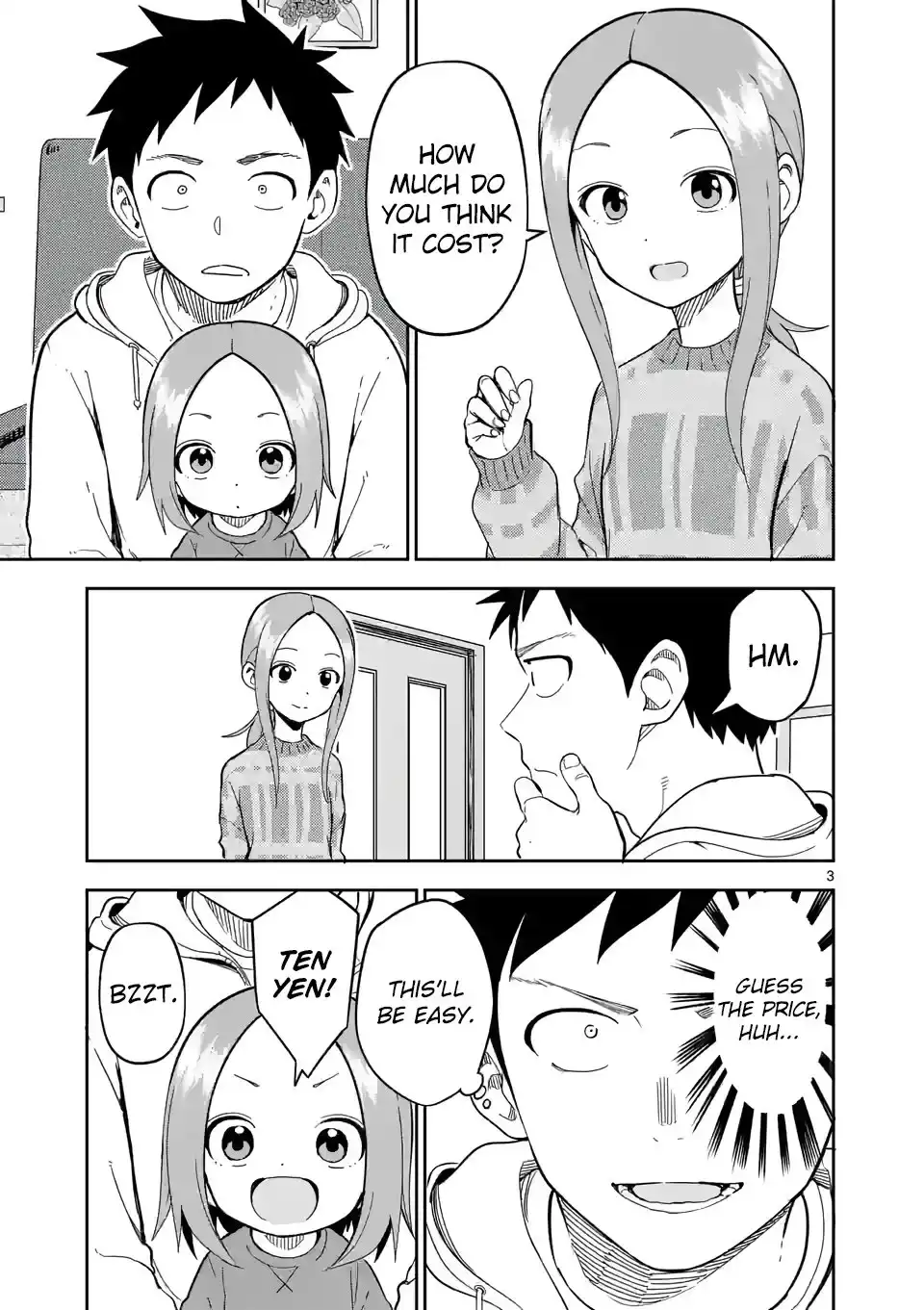 Karakai Jouzu no (Moto) Takagi-san Chapter 208 3